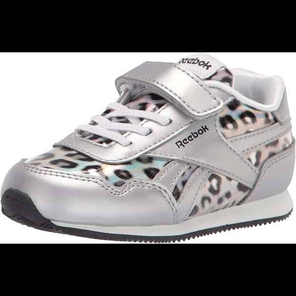 silver leopard print reeboks shoes - Picture 1 of 5